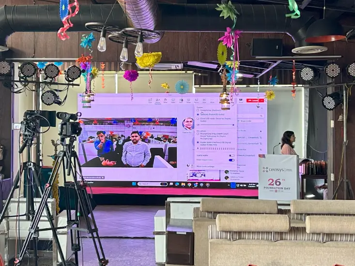 corperate event in Nagpur led wall and sound system on rent in nagpur